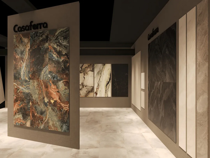 精彩回顾 | 第42届佛山陶博会圆满收官，Casaferra展位现场火爆，新品强势“出圈