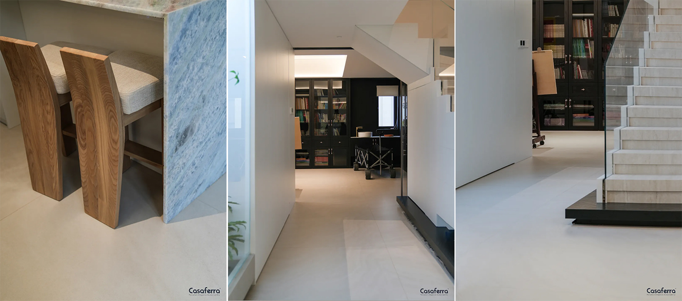 家装案例|复式结构中的克制性叙事