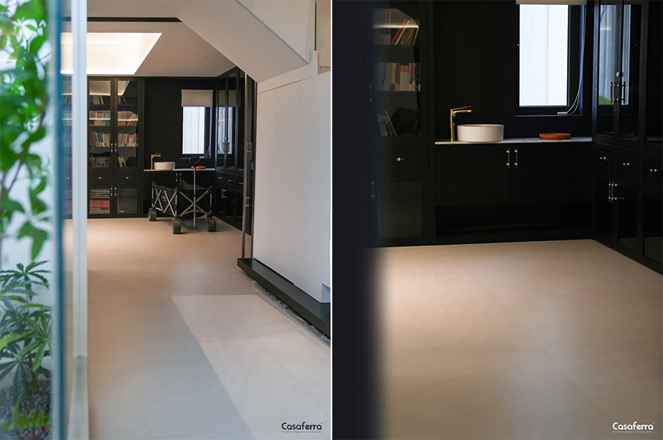 家装案例|复式结构中的克制性叙事