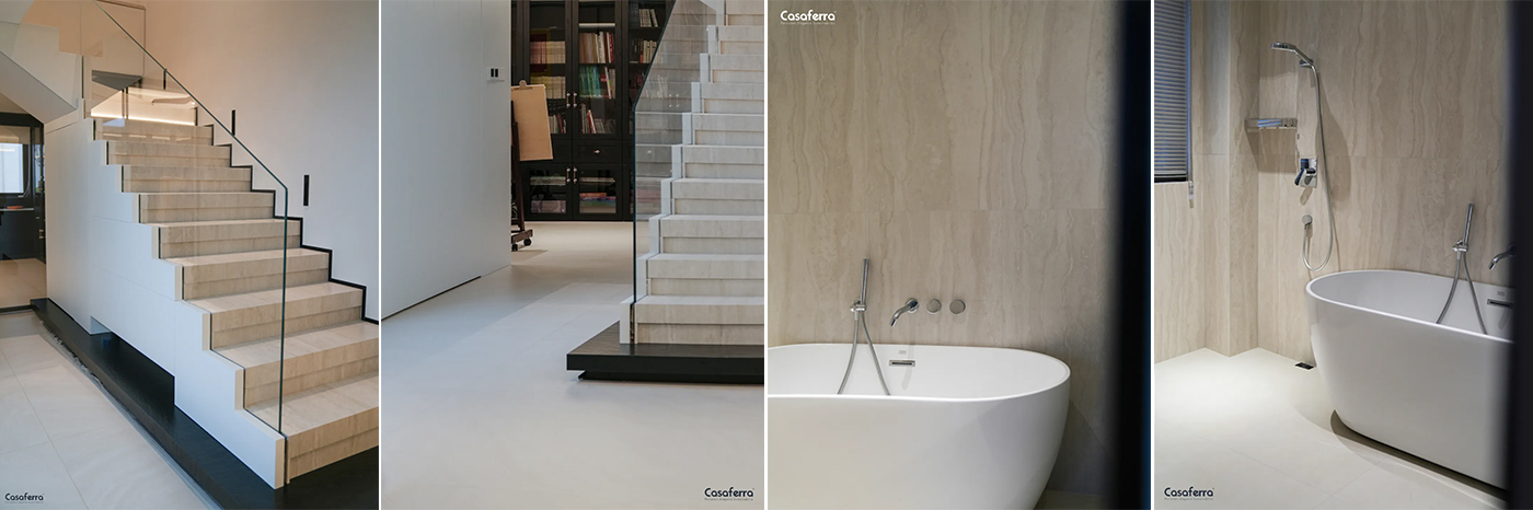 家装案例|复式结构中的克制性叙事